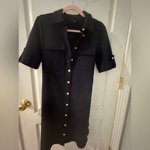 Anne Taylor (never worn)  Belted Ponte Dress